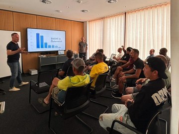 SUPRO am Sicherheitstag von i+R Bau